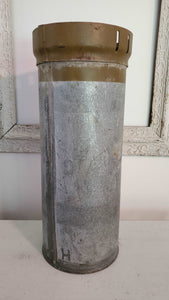 Brown Vintage AMMO Canister