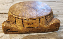 Load image into Gallery viewer, Mini Handcarved Wooden Capital Brown