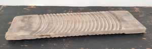 Antique French Wood Washboard