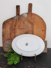 Load image into Gallery viewer, Antique White Ironstone Platter