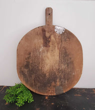 Load image into Gallery viewer, Authentic Antique Medium Round Turkish Bread Board