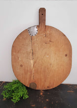 Load image into Gallery viewer, Authentic Antique Medium Round Turkish Bread Board