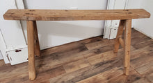 Load image into Gallery viewer, Antique Skinny Elm Bench