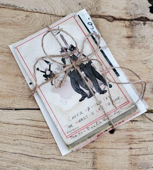 Antique Post Cards Bundle of 16 | Vintage Character