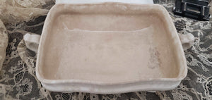 Antique Stained Covered Candy Dish w/ Lid
