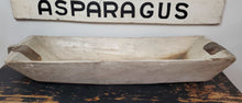 Load image into Gallery viewer, Antique Turkish Wood Dough Bowl Extra Large