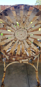 Antique Original Francois Carre Sunburst Garden Chairs~Free Shipping~ | Vintage Character