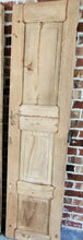Load image into Gallery viewer, Antique Pair of Bleached Wooden Pine Doors ~Ships Free