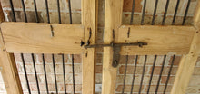 Load image into Gallery viewer, Antique Pair of Bleached Security Wooden Indian Doors ~Ships Free
