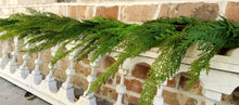 Load image into Gallery viewer, Christmas Cedar Pine Garland 4Ft | Vintage Character