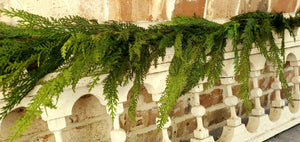 Christmas Cedar Pine Garland 4Ft | Vintage Character