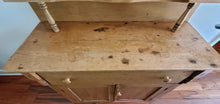 Load image into Gallery viewer, Antique English Pine Buffet W/ Shelf~ Free Shipping