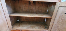 Load image into Gallery viewer, Antique English Pine Buffet W/ Shelf~ Free Shipping | Vintage Character