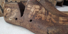 Load image into Gallery viewer, Antique Wooden Shoe Mold Set of 2~Brown | Vintage Character