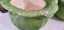 Load image into Gallery viewer, Antique Green Cabbage Bowl Set