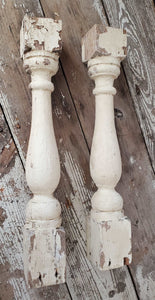 Antique Set of 2 Porch Balusters | Vintage Character