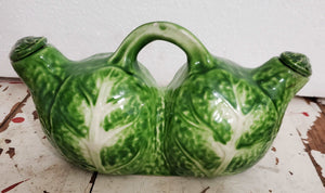 Vintage Green Cabbage Dish | Vintage Character