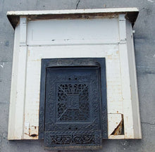 Load image into Gallery viewer, Antique Cast Iron Fireplace Mantle ~ Free Delivery | Vintage Character