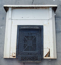 Load image into Gallery viewer, Antique Cast Iron Fireplace Mantle ~ Free Delivery | Vintage Character