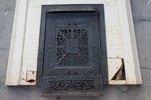 Antique Cast Iron Fireplace Mantle ~ Free Delivery | Vintage Character
