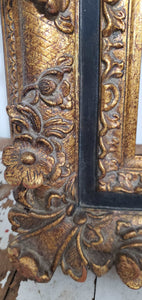 Antique Gold Ornate Floral Frame | Vintage Character