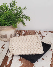 Load image into Gallery viewer, Hand Woven Crochet Pot Holder Set of 2 | Vintage Character