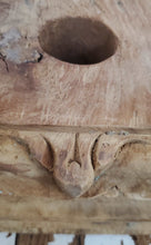 Load image into Gallery viewer, Antique Bleached Wood Capital | Vintage Character