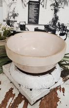 Load image into Gallery viewer, Antique Primitive Stoneware Mixing Bowl | Vintage Character