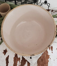 Load image into Gallery viewer, Antique Primitive Stoneware Mixing Bowl | Vintage Character