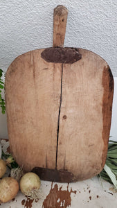 Authentic Antique Small Turkish Bread Board | Vintage Character