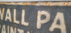 Antique Style Paint and Varnish Sign | Vintage Character