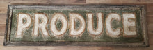 Load image into Gallery viewer, Antique Style Produce Sign | Vintage Character