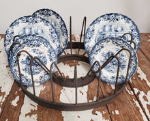 Load image into Gallery viewer, Vintage Metal Plate Rack