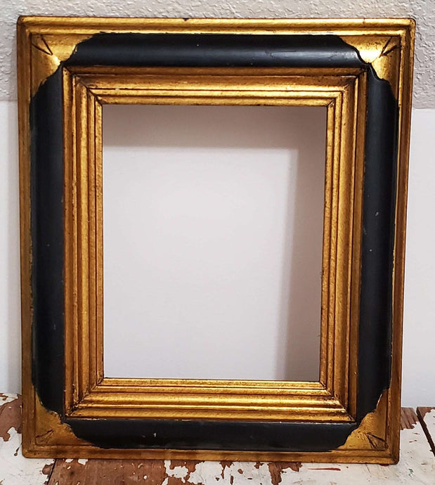 Antique Gold & Black Frame