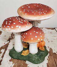 Load image into Gallery viewer, Resin Orange Top Mushroom Figure