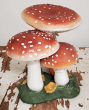 Load image into Gallery viewer, Resin Orange Top Mushroom Figure