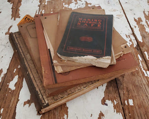 Antique Lot of 6 Books