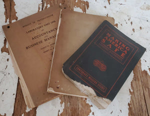 Antique Lot of 6 Books