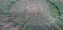 Load image into Gallery viewer, Hand Painted Stoneware Cabbageware Leaf Platter