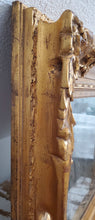 Load image into Gallery viewer, Antique Gold Ornate Mirrored Frame