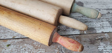 Load image into Gallery viewer, Antique Wooden Rolling Pins Bundle of 3