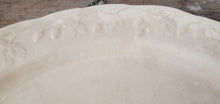 Load image into Gallery viewer, Antique Ivory Stained Ironstone Platter
