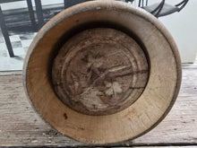 Load image into Gallery viewer, Antique Wood Round Butter Mold ~ Flower