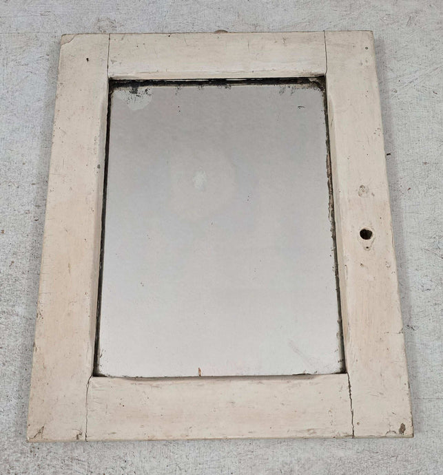 Antique White Chippy Mirror