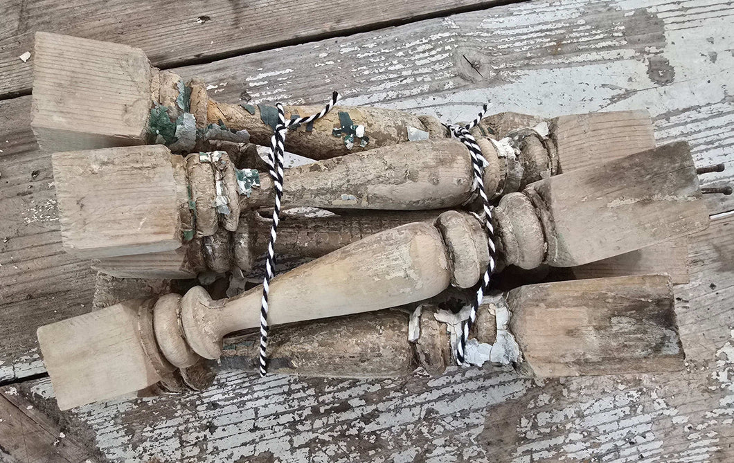Antique Porch Spindles Set of 8