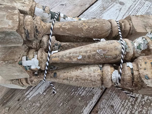 Antique Porch Spindles Set of 8