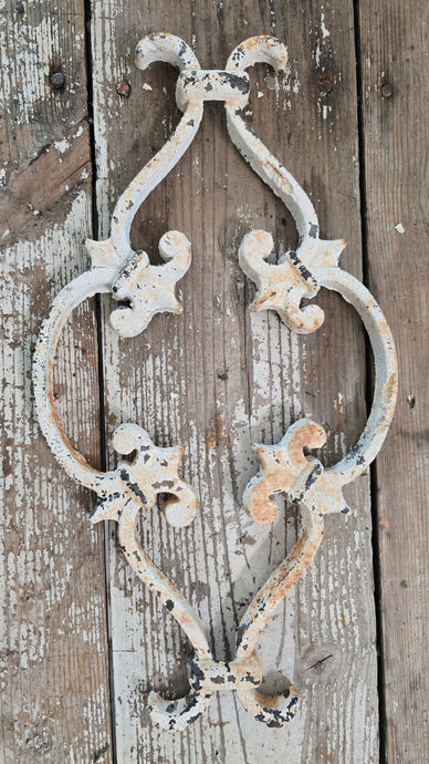 Antique Iron Scroll Decor