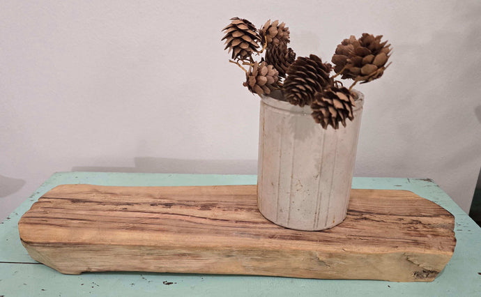 Vintage Chopping PINE Board Pedestal