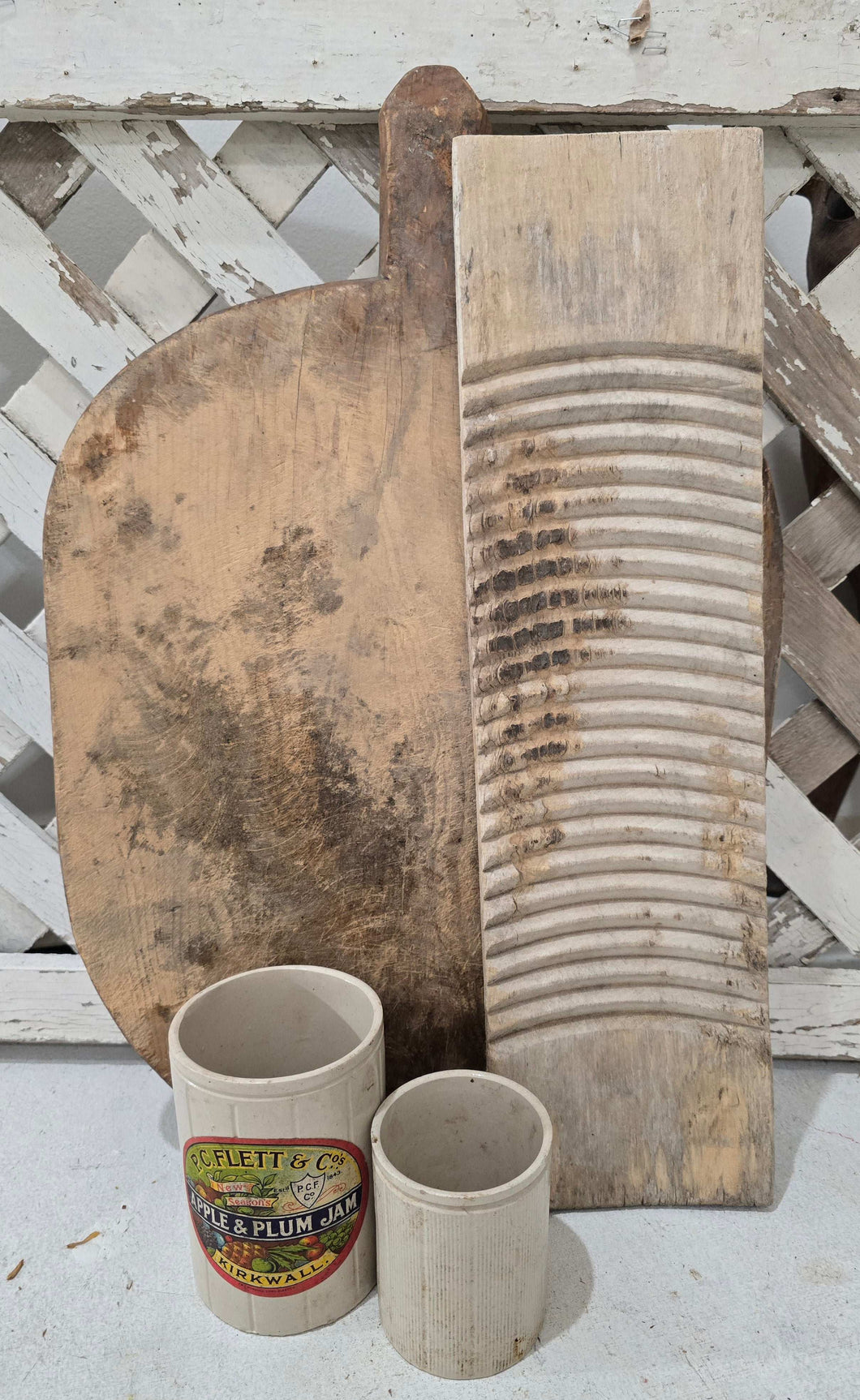Authentic Antique Medium Turkish Bread Board