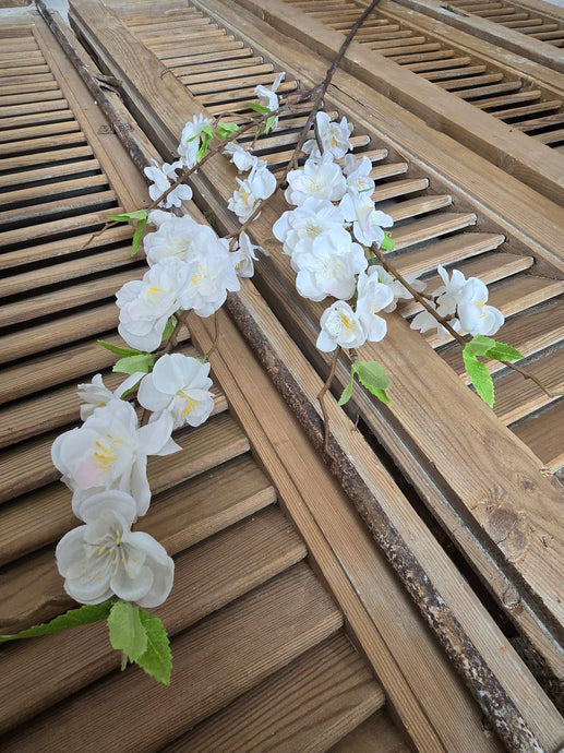 Faux Sakura Dogwood Stem 48